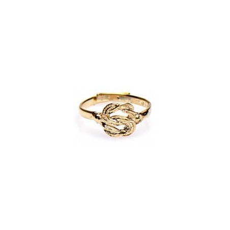 Mattenklopper ring baby goud | Surinaams gouden babyring