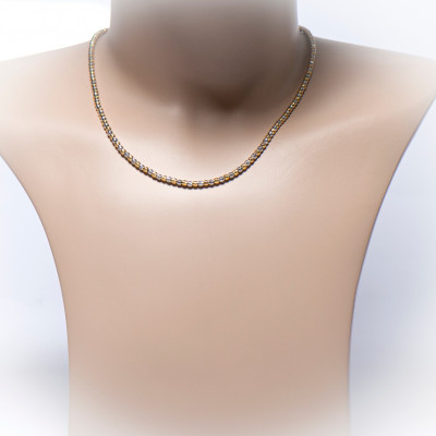 Bi-color sieradenset. Bi-color cadeauset vrouw