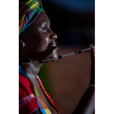 Surinaamse kralen ketting | Surinaamse ketting boze oog