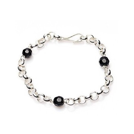 Lontai armband vrouw - Surinaamse armband zwarte kralen