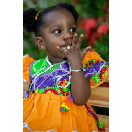 Surinaamse babysieraden | Mattenklopper ring kind baby