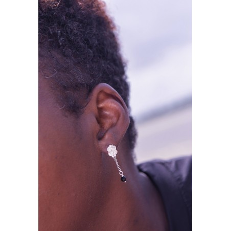 Mattenklopper sieraden | Surinaamse juwelier | Mattenklopper oorbel zilver