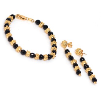 Surinaamse armband | Surinaamse sieraden | Surinaamse zwarte kralen 2