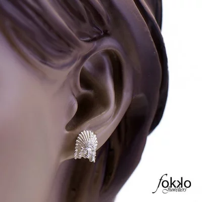 Indianen oorbellen | Surinaamse sieraden