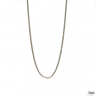 Zilveren rope chain | Rope chain | Tara te ketting