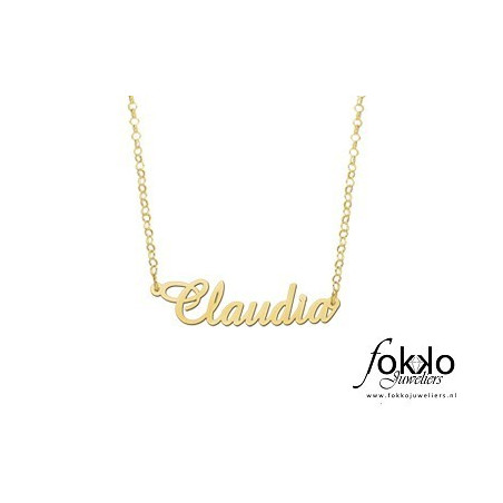 Gouden naamketting sale | Gouden naamketting outlet