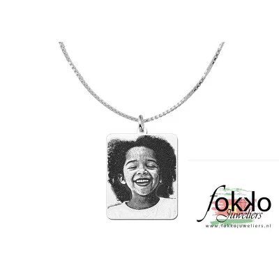 Surinaamse ketting | Exclusieve Surinaamse sieraden | Foto sieraden | Foto hanger