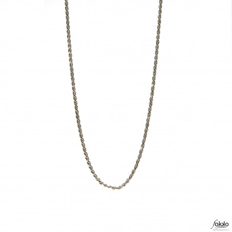 Zilveren rope chain | Rope chain | Tara te ketting