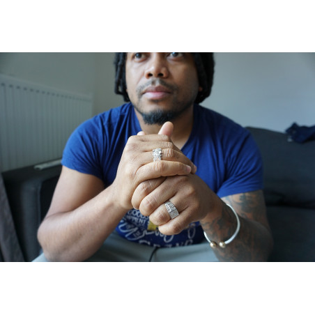 Surinaamse wapen ring | Surinaamse sieraden