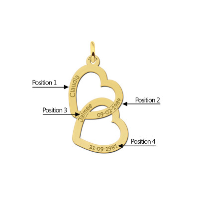 Gouden naamketting | Goedkope gouden naamketting online