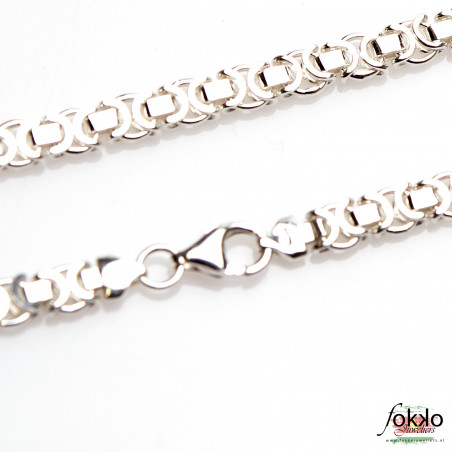 Koningsketting zilver | Surinaamse koningsketting