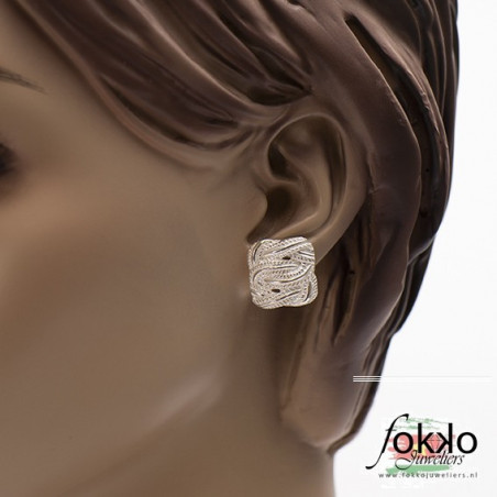 Mattenklopper oorbellen | Surinaamse oorbellen | Surinaamse sieraden