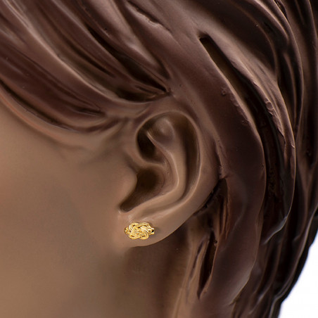 Mattenklopper oorbellen | Surinaamse juwelier | Surinaamse baby oorbellen