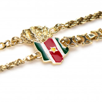 Ala kondre ketting | Gouden Surinaamse sieraden 2