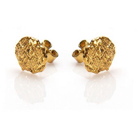 Gouden piet piet oorbellen | Surinaamse oorbellen