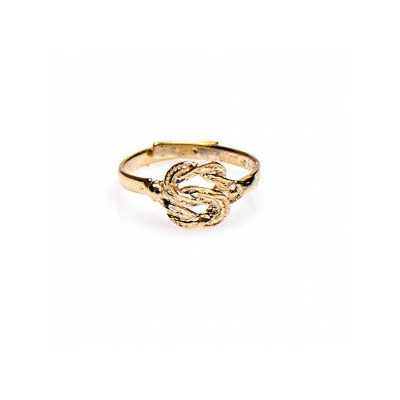 Mattenklopper ring goud kind | Gouden Surinaamse kindersieraden