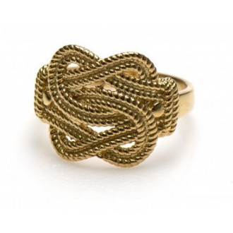 Gouden mattenklopper ring | Surinaamse juwelier | Mattenklopper sieraden