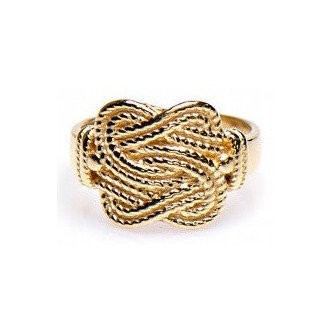 Gouden mattenklopper ring | Surinaams goud | Gouden mattenklopper ring dames heren