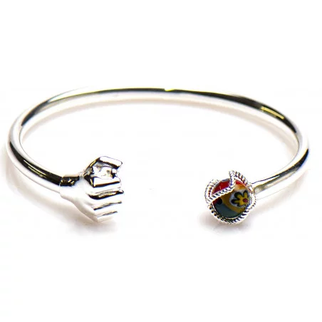 Surinaamse boei vuist met ala kondre kraal - 1