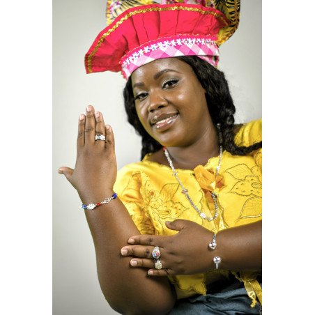 Surinaamse wapen | Surinaamse ring zilver