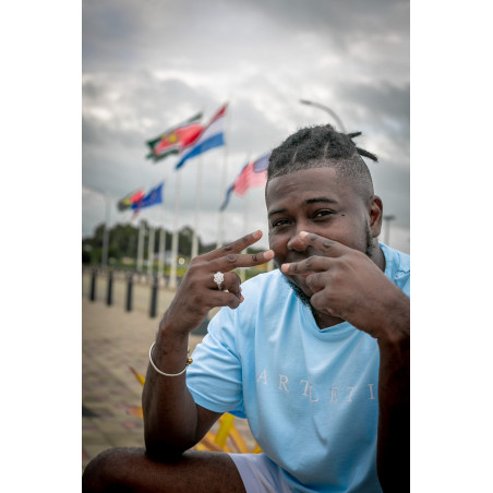 Mattenklopper ring (maat M). Surinaamse sieraden. Surinaamse ring.