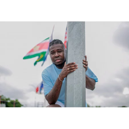 Damaru Surinaamse mattenklopper ring | Mattenklopper ring goud 18K