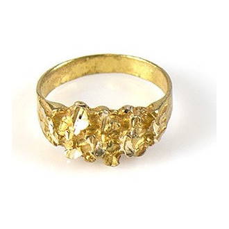 Gouden piet piet ring | Surinaamse gouden ring | Surinaams goud